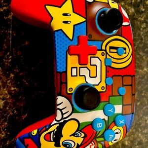 New Nintendo Switch controller with Mario characters